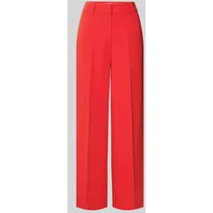 Broek met persplooien