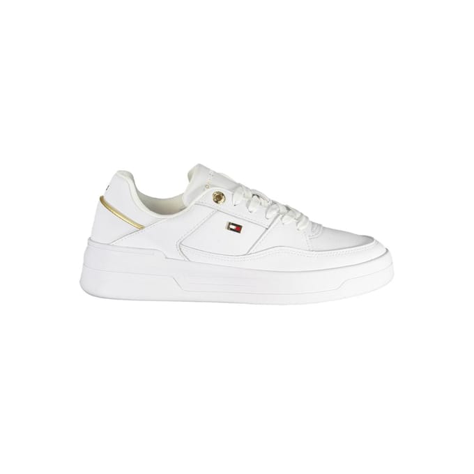 Tommy Hilfiger Bianco Polyurethaan Dames Sneaker