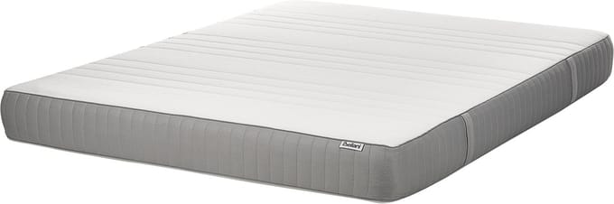 FANTASY - Latexmatras stevig - Wit - 160 x 200 cm - Polyester