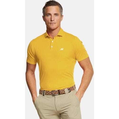 Meyer Polo Tiger Active Tech High Performance Jersey Look Geel / male