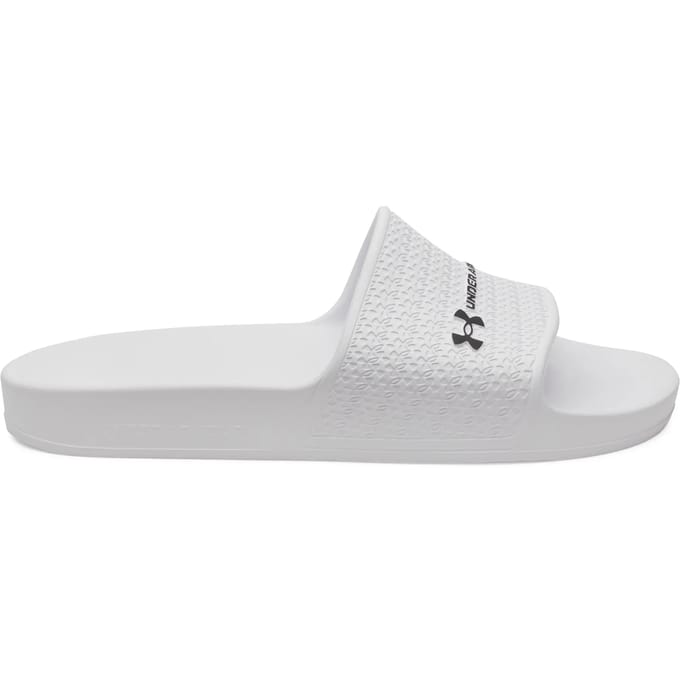 Under Armour UA ARMR SLIDE LITE-WHT Heren Slippers - Wit - Zwart