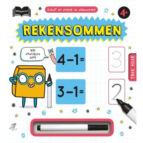 Schuif en ontdek - Rekensommen Kartonboekjes