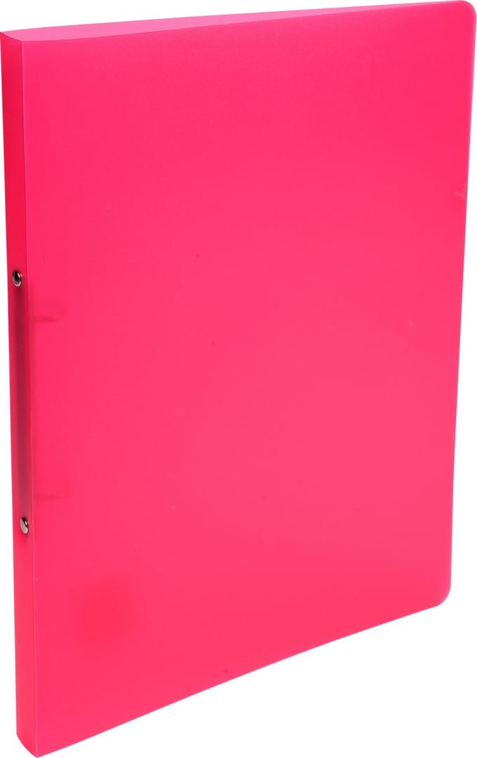 Exacompta 25x Chromaline Ringband PP met 2 ringen van 15mm - A4 - Rood - 54165E