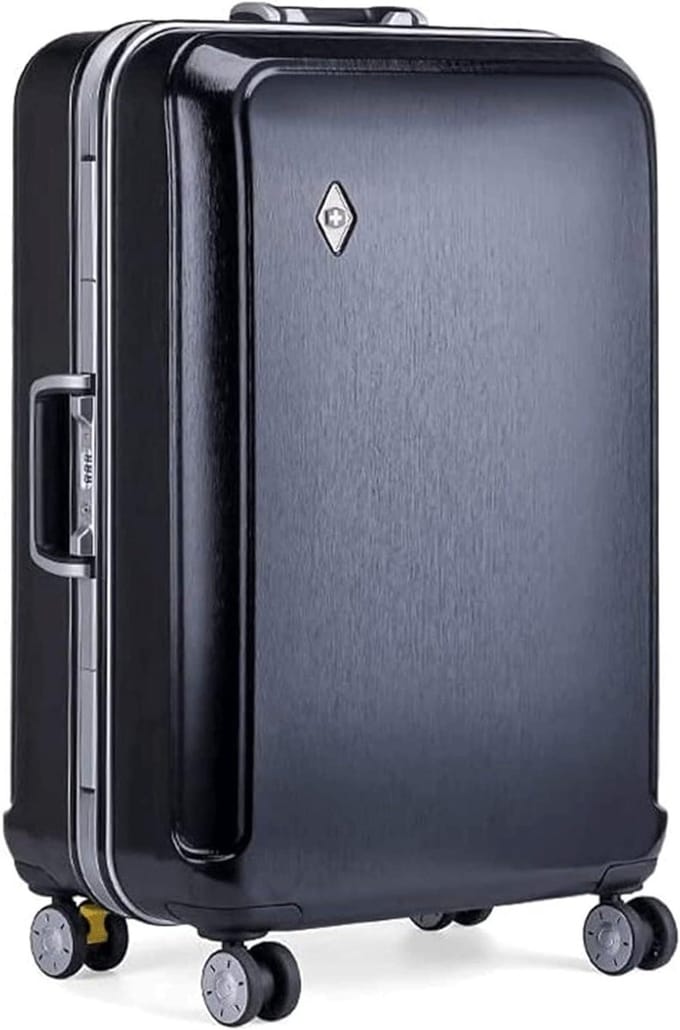 Reiskoffer - Draagbare bagage - Lichtgewicht reizen - Aluminium frame - 28 inch - Rood