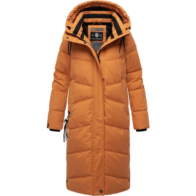 Navahoo dames winterjas Kuschelmausi – Extra Lang & Heerlijk Warm