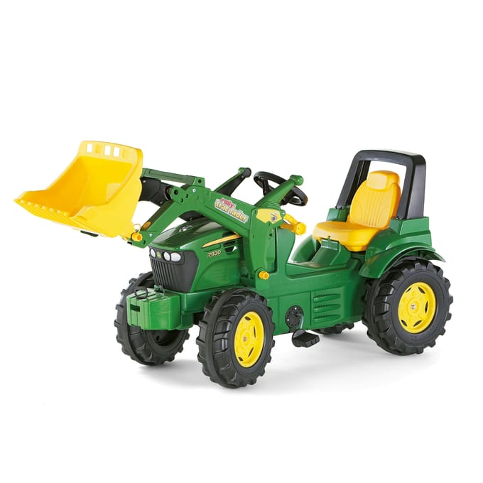 Rolly Toys FarmTrac John Deere - Traptractor met Frontlader