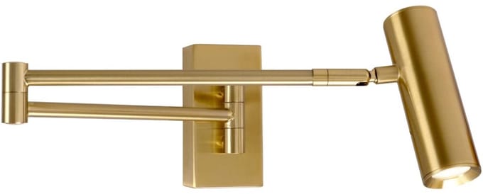 Kosilum - Rimio - Wandlamp - Messing - Metaal en aluminium