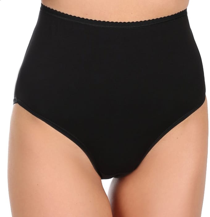 Funny Day INTIMO Laura - Dames slip hoge taille S zwart