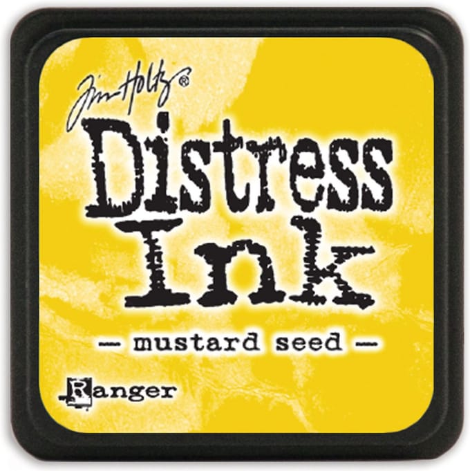 Tim Holtz - Distress Stempelkussen - Mini ink pad - Mustard seed - TDP40040
