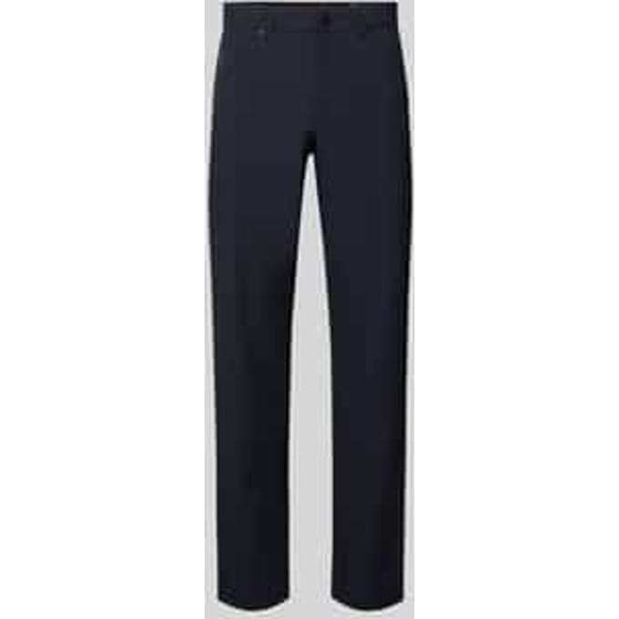 comfort fit broek met steekzakken
