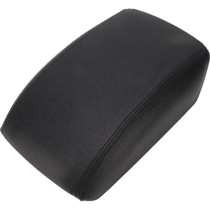 Cuir PU Console Centrale Boîte Accoudoir Housse Coussin 8R0864207A Remplacement pour Q5 2008‑2016 black