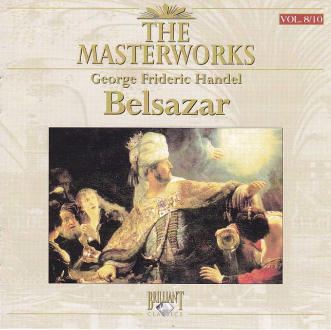 GEORG FRIEDRICH HÄNDEL - Belsazar (3CD)