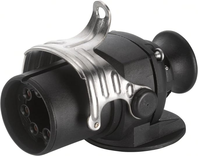 7-polige Stekker voor 24V Voertuigen met Schroefverbinding - ISO 7638-1/2
