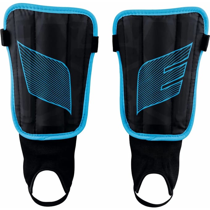 Erima Flex Guard Ergono Scheenbeschermer - Curaçao / Zwart | Maat: S