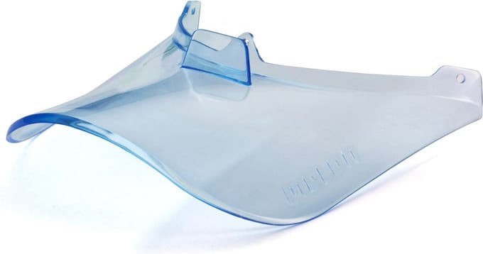 Melon helm vizier Vista Visor UV400 Iced Blue 1 size blauw