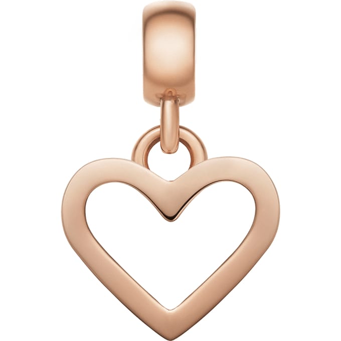 Daniel Wellington DW Charm Heart 12x6mm Rose Gold
