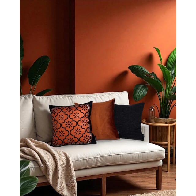 Gek op kussens! Sierkussen rust retro | 45 x 45 cm | katoen/polyester