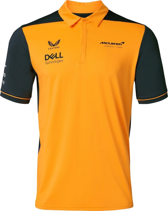 McLaren Team Poloshirt AUTUMN GLORY - Size M