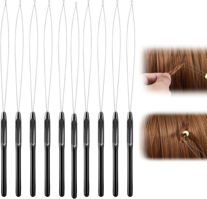 Set van 10 Baard Kralen voor Haar Styling - Viking Kralen, Tufting Accessoires en Haar Extensions