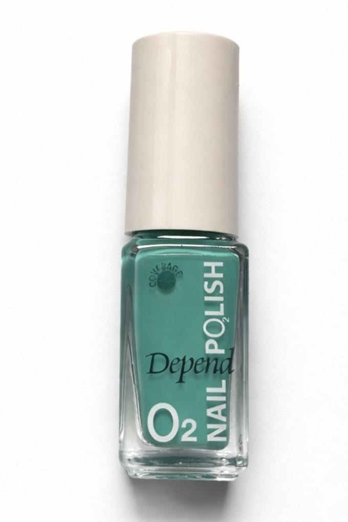 Depend Cosmetic | Nagellak | O2 | Nailpolish | Aquagroen | 836 | 5 ML