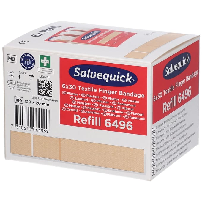Salvequick 1009496 Navulset pleisters (l x b) 120 mm x 20 mm