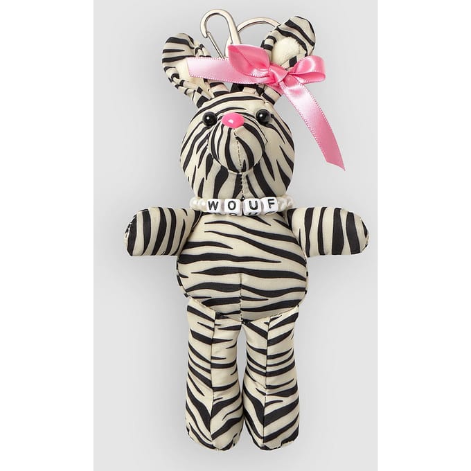 WOUF Zebra Hit Rabbit Bag Charm