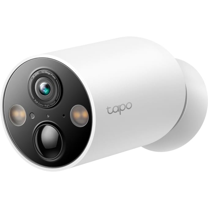 TP-Link Tapo C425 bolvormige IP-beveiligingscamera voor buiten, 2560 x 1440 pixels, plafond-/wandmontage