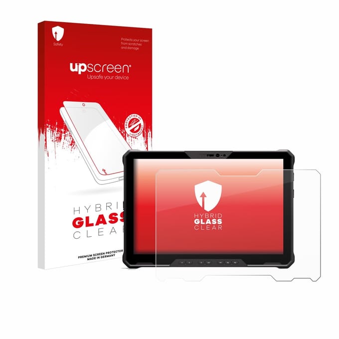 upscreen - Screenprotector voor Dell Latitude 7230 Rugged Extreme - Folie Beschermfolie Beschermglas transparant