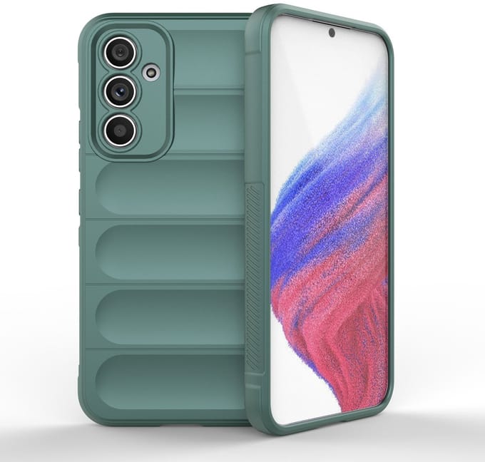 Solidenz AeroGrip geschikt voor Samsung Galaxy S23 FE hoesje - Groen