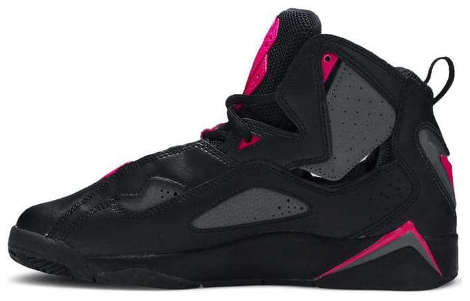 Jordan True Flight Zwart Donkergrijs Dodelijk Roze GS 342774-009 40