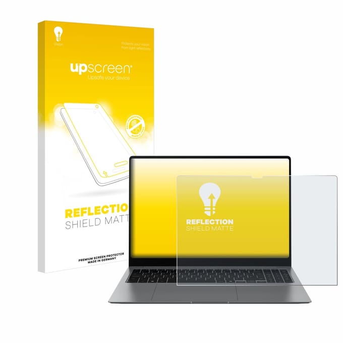 upscreen - Screenprotector voor Samsung Galaxy Book5 Pro 14" - Folie Beschermfolie anti glare matte