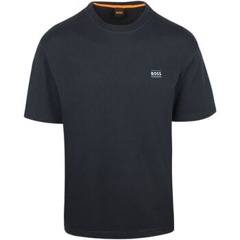 T-shirt BOSS T-shirt Te Move Donker Blauw