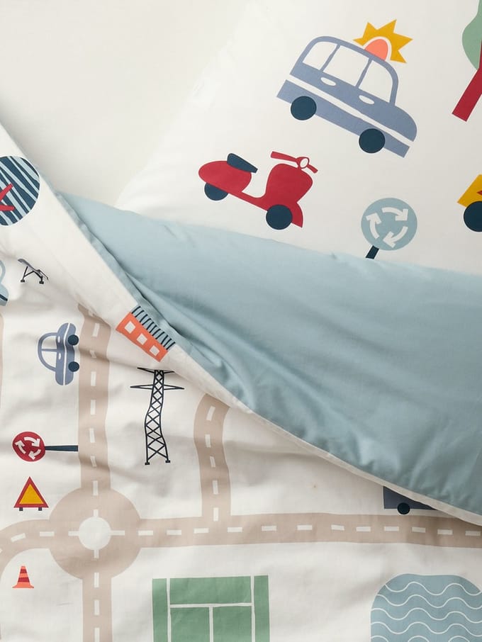 Vertbaudet Magicouette CIRCUIT VOITURE, met gerecycled katoen
