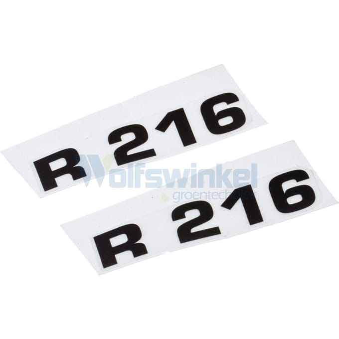Husqvarna Sticker Type R216