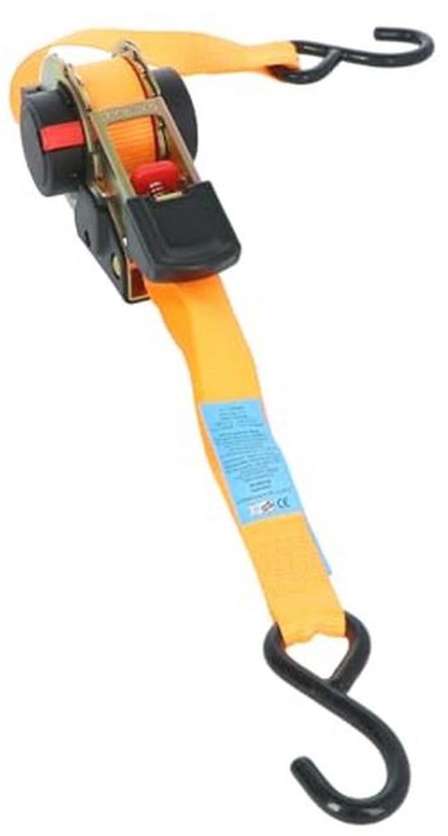 Automatische Spanband 3m met Haken - Ideaal voor Transport en Opslag
