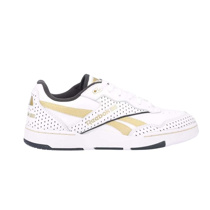 Reebok Dames/Dames BB 4000 II Metallic Leren Trainers (Wit Goud)