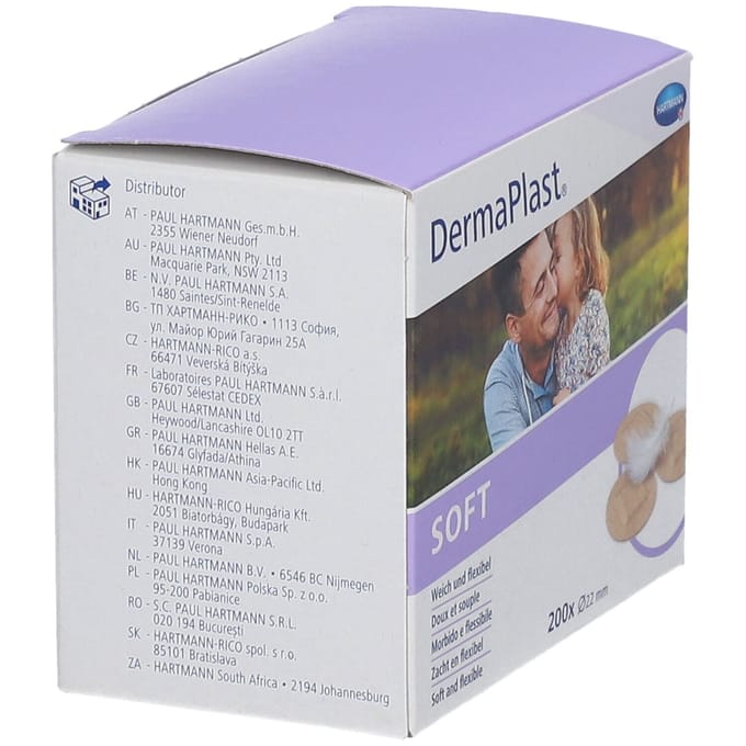 Hartmann DermaPlast Soft Injection 22mm 200 Pleister