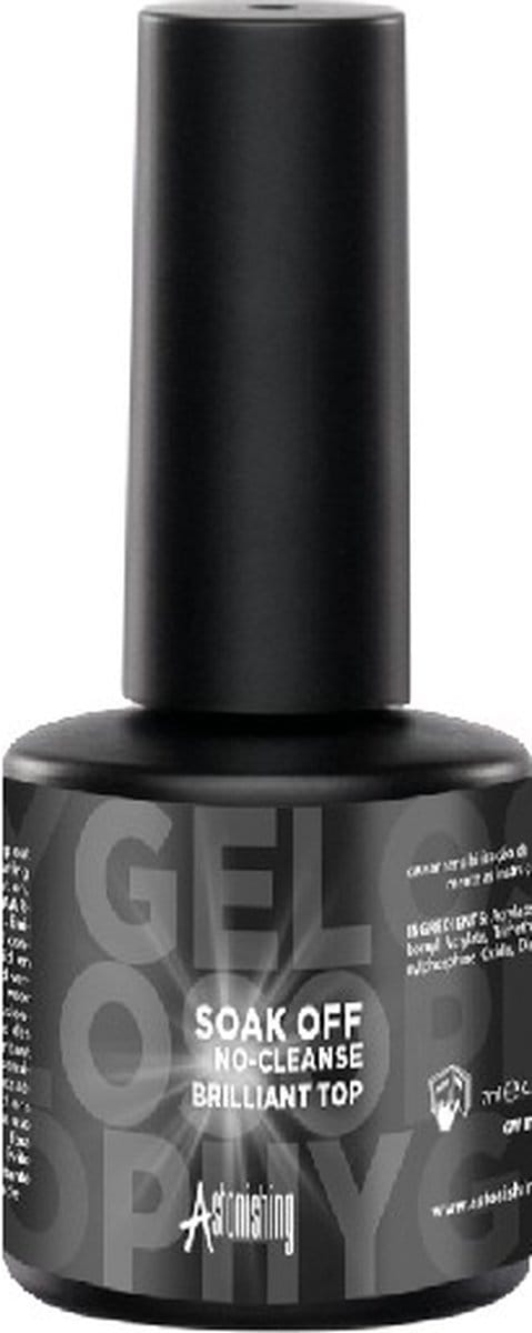 Astonishing Gelosophy Soak Off No-Cleanse Brilliant Top - 15ml