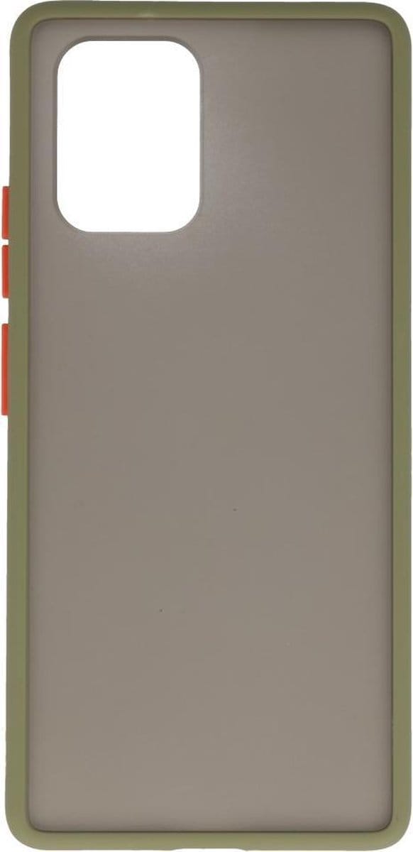 Hardcase Backcover voor Samsung  Galaxy S10 Lite Groen