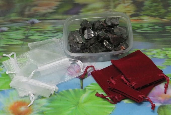 100 gram Edel shungiet brokjes 2-6 gram