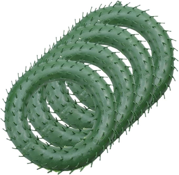 Krans Frames - Bloemenkrans Basis - DIY Decoratie Maken - Set van 4 stuks - 20 cm Diameter - Groen