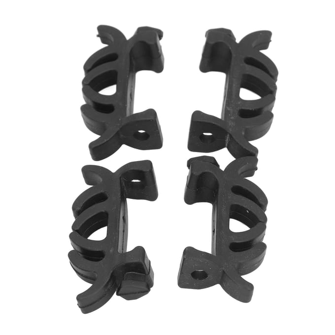 4 stuks Rubber Boog Ledematen Dempers voor Compound Boog Ledematen Trillingsdemper Stabilisator voor