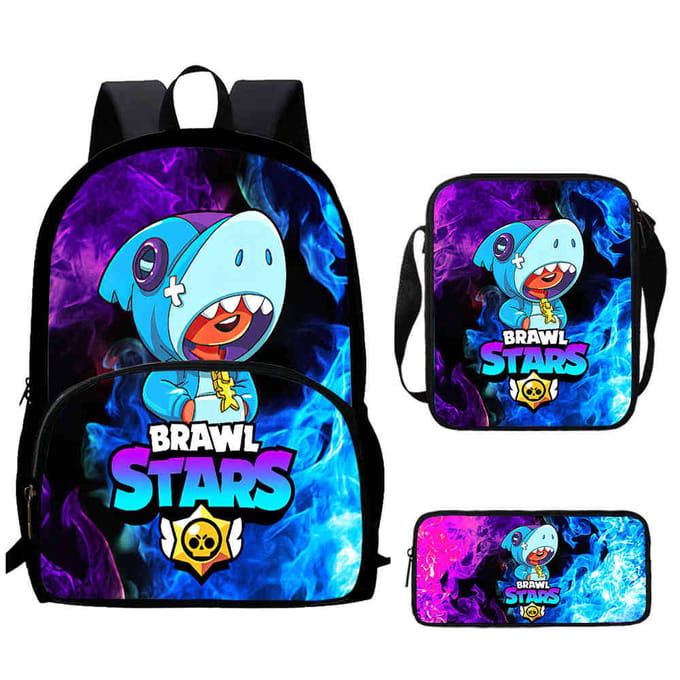 Sac à dos Brawl Stars Impression Haute Définition Multifonctionnel Léger