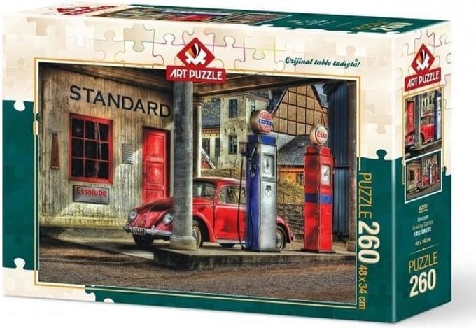 Art Puzzle Legpuzzel Tankstation – 260 Stukjes – 34 x 48 CM