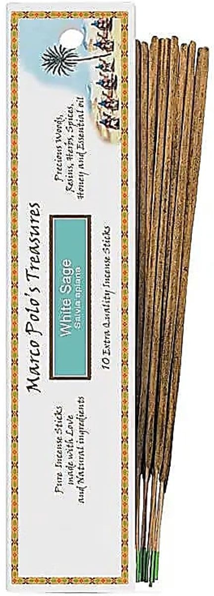 Wierook Marco Polo’s Treasures White Sage - 20 gram