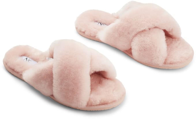 Sheepskin House - Slipper Cross - Schapenvacht - EVA buitenzool