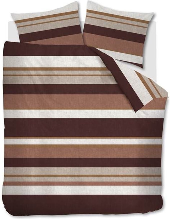 Snoozing Resa Dekbedovertrek - Tweepersoons - 200x200/220 cm - Red