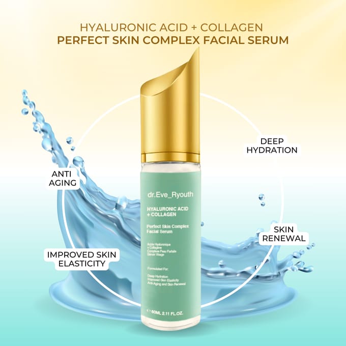 Hyaluronzuur + Collageen Gezichtsserum 60 ml