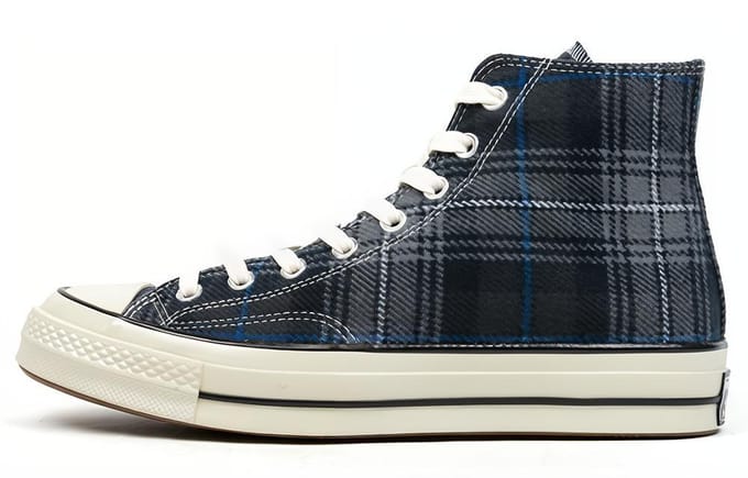 Converse Chuck Taylor All Star 70 Hi Plaid Pack Noir 162405c 38 black