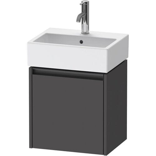 Duravit Ketho.2 vanity unit wall hung, 1 door, door hinge left, 43.4 cm K25070L49490000